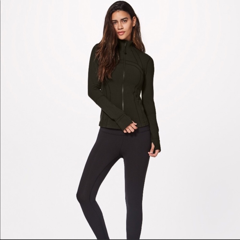 Lululemon Define Jacket in Dark Olive